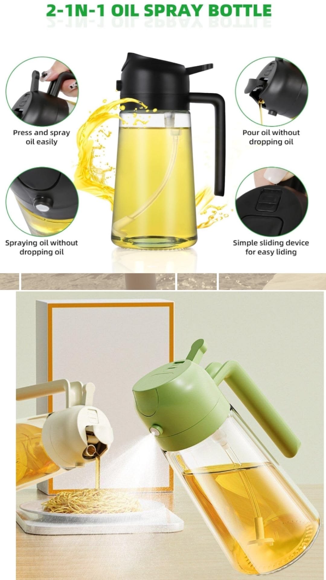 Oil Spray Bottle